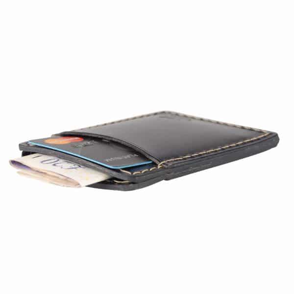 Tillerman Card Holder - Navy Bridle Leather Edition