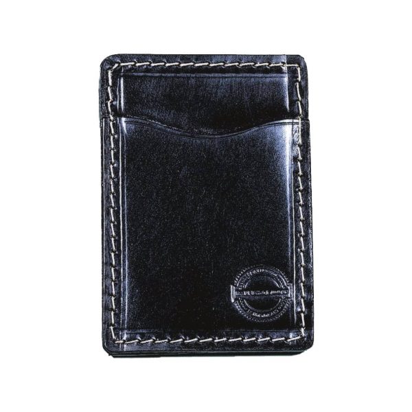 Tillerman Card Holder - Navy Bridle Leather Edition