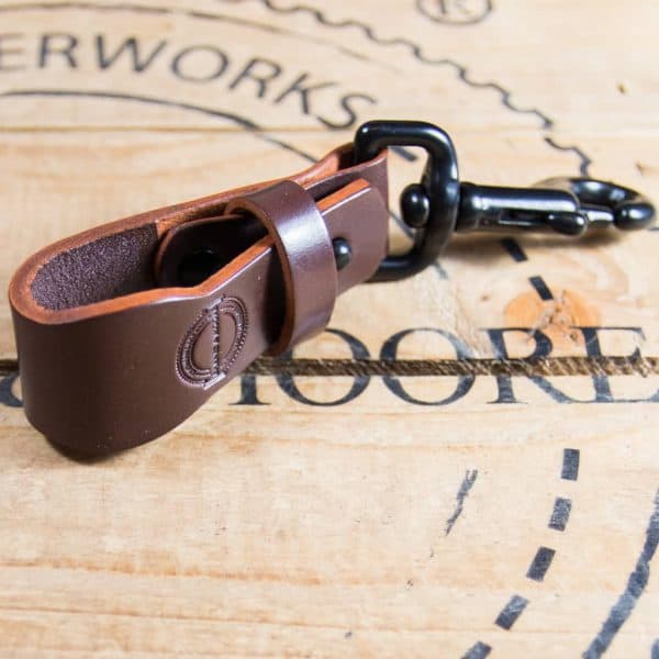 Yardman Deep Honey/Black Key Fob