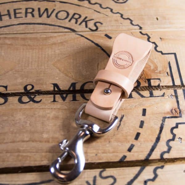 Yardman Natural/Nickel Key Fob