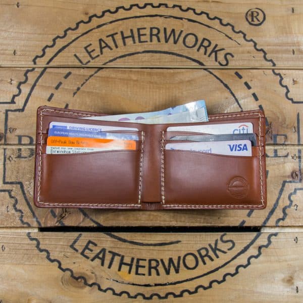 Drover Folding Wallet  Chestnut