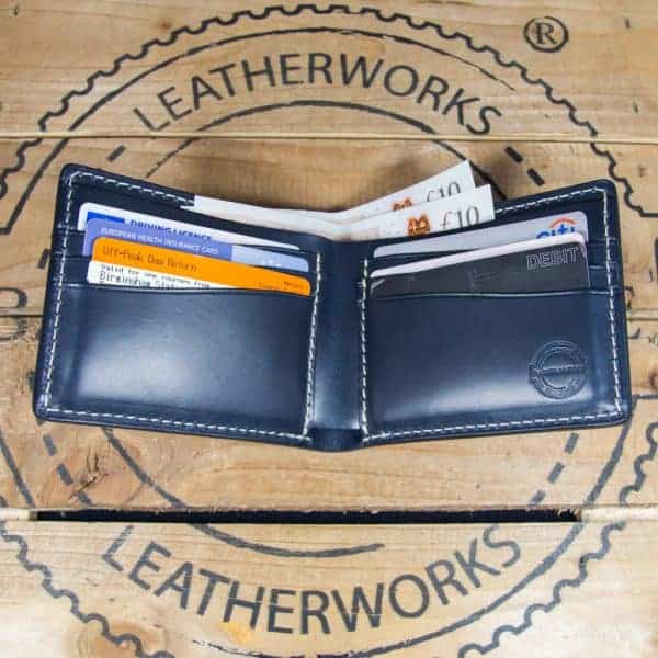 Drover Folding Wallet  Indigo