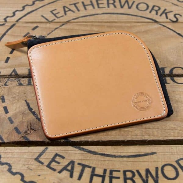 Mariner Zip Wallet  Natural