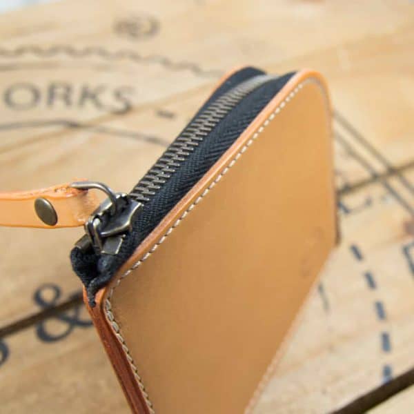 Mariner Zip Wallet  Natural