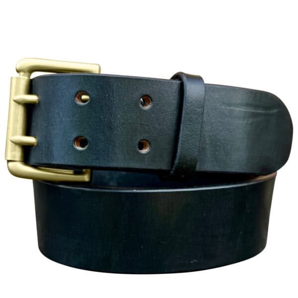 Heavyweight Belt Oak Bark Black