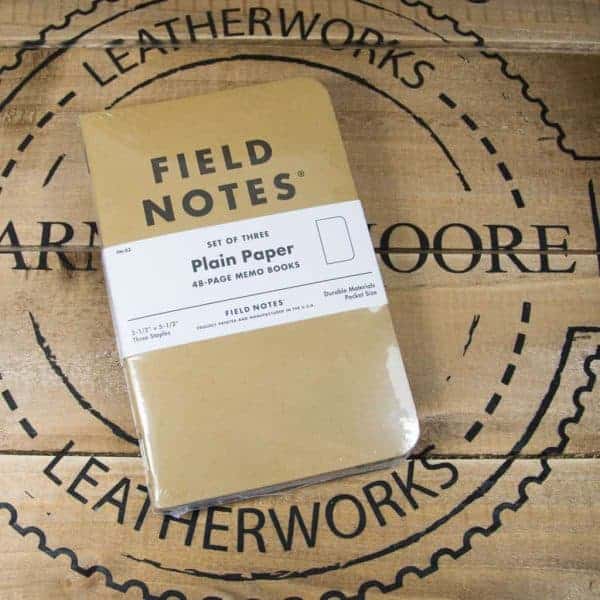 Field Notes Plain Kraft Notebook - 3 Pack