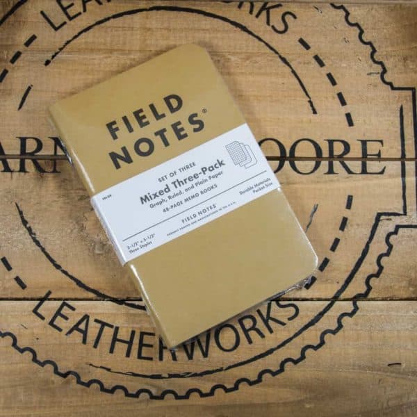 Field Notes Mixed Kraft Notebook - 3 Pack