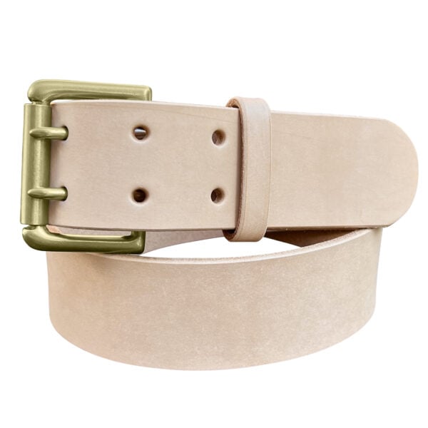 Heavyweight Belt Natural Harness Leather