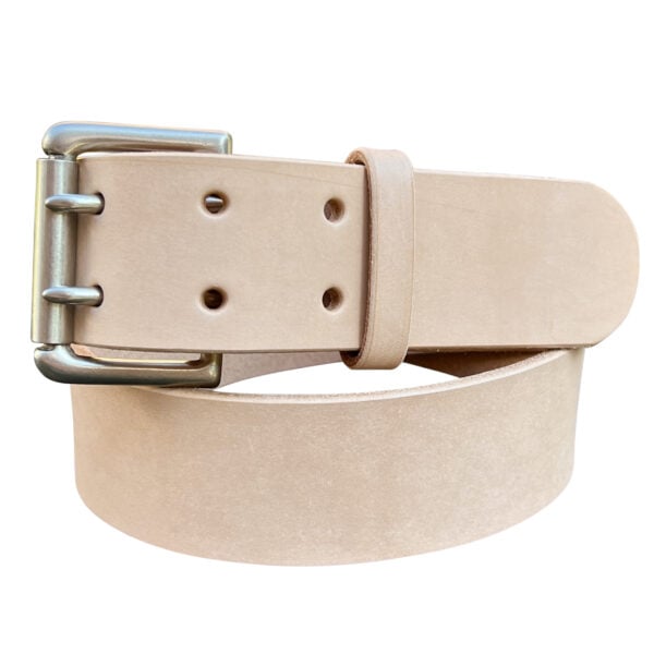 Heavyweight Belt Natural Harness Leather