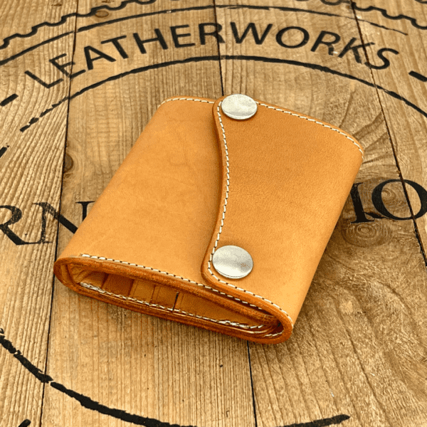 Sportsman Mid Wallet: Silver Series - Natural