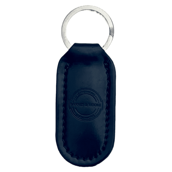 Core Key Fob - Black Harness Leather