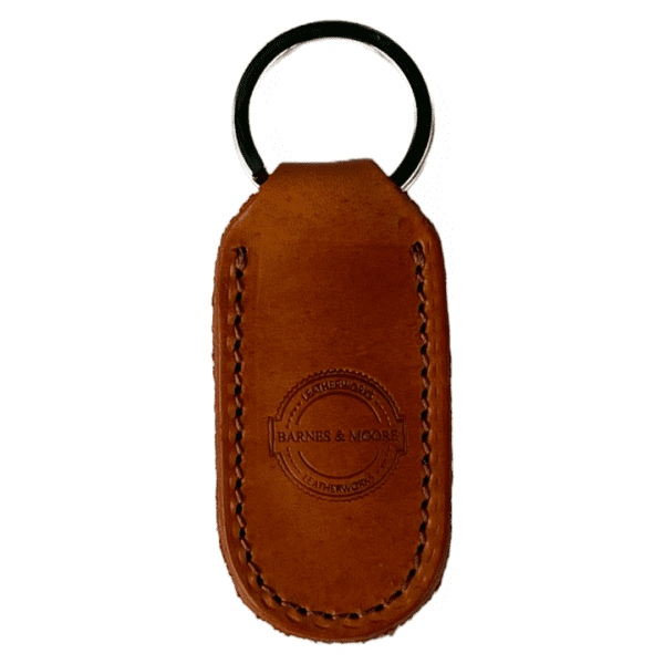 Core Key Fob - Tan Harness Leather