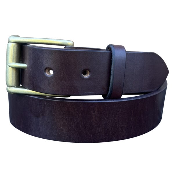 Garrison Belt Oak Bark Oxblood