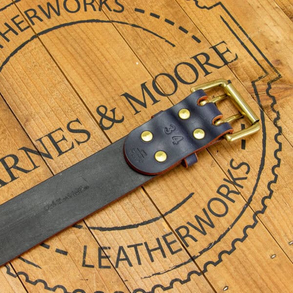 Heavyweight Belt Oak Bark Indigo