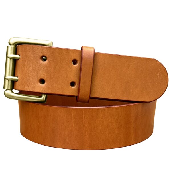 Heavyweight Belt Tan Harness Leather