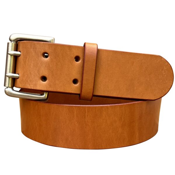 Heavyweight Belt Tan Harness Leather