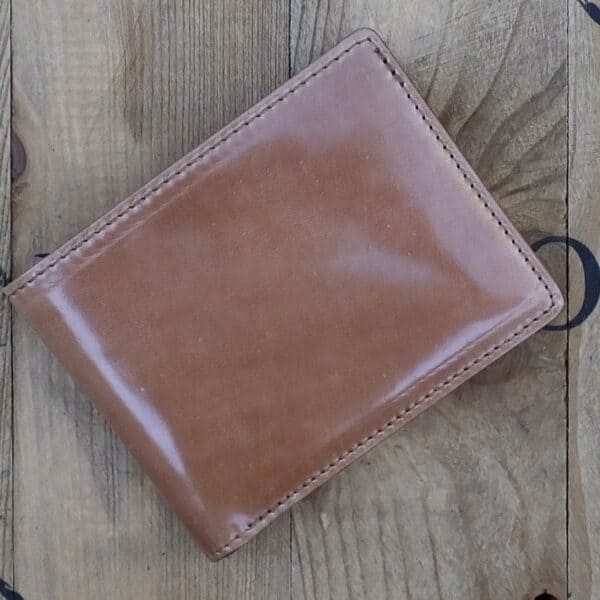 Longshore Coin Wallet - Shinki Hikaku Natural Shell Cordovan