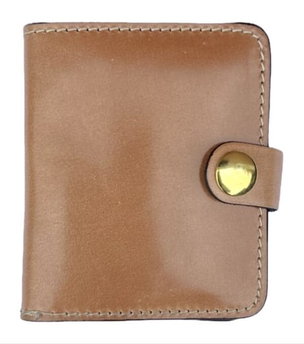 Sportsman Card Holder -  Natural Shinki Hikaku Shell Cordovan