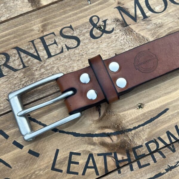 Garrison Belt Oak Bark Dark Stain