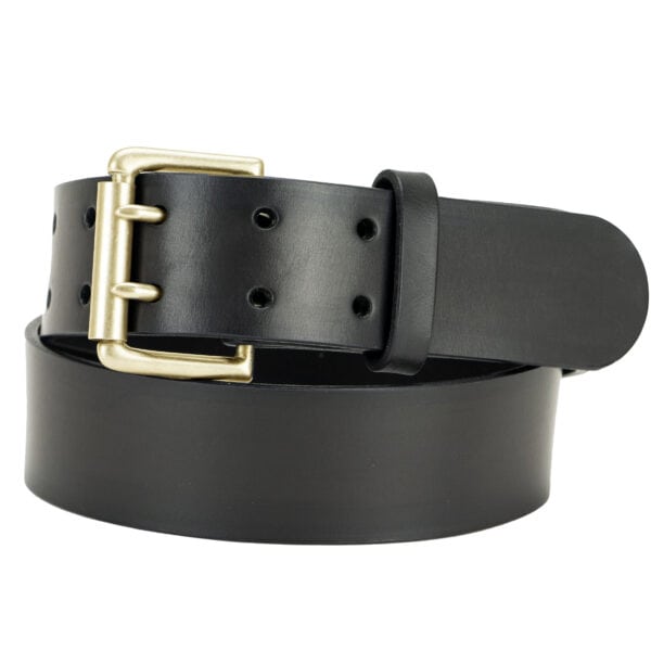 Heavyweight Belt Black Harness Leather