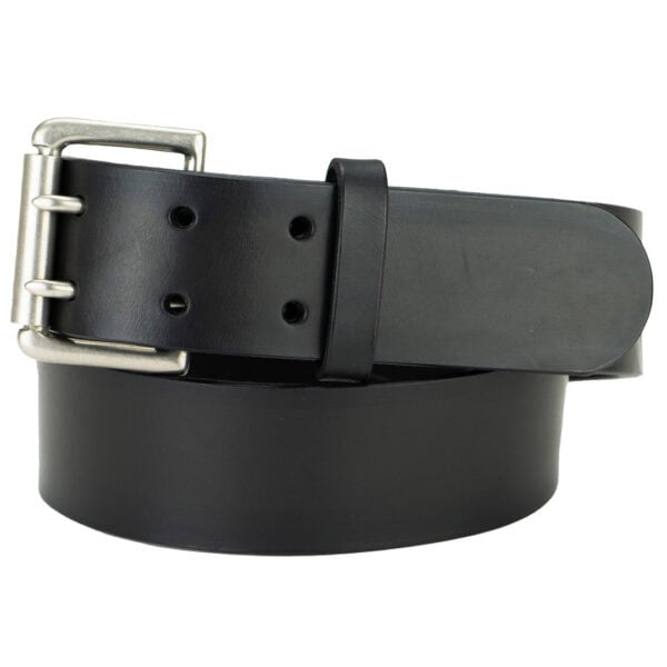 Heavyweight Belt Black Harness Leather