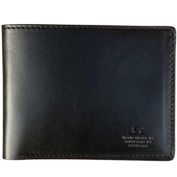 Longshore Folding Wallet Black Tochigi Japanese Leather - Ltd Edition