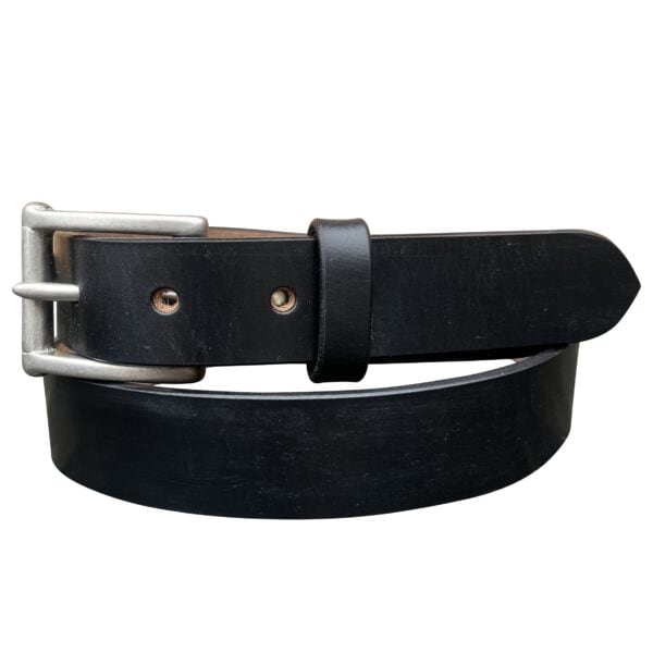 Slim Belt Oak Bark Black