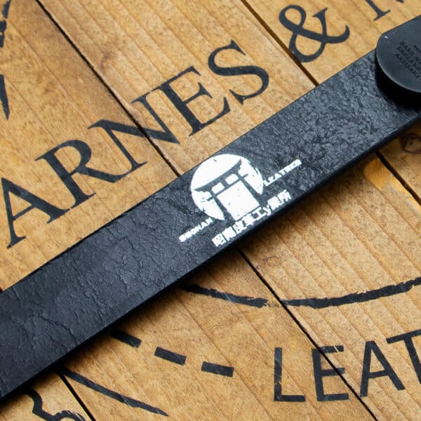 Japanese Shonan Belt - Style No.1 : Glazed Black