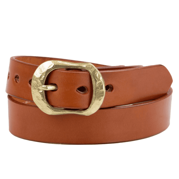 Japanese Shonan Belt - Style No.2 : Glazed Tan